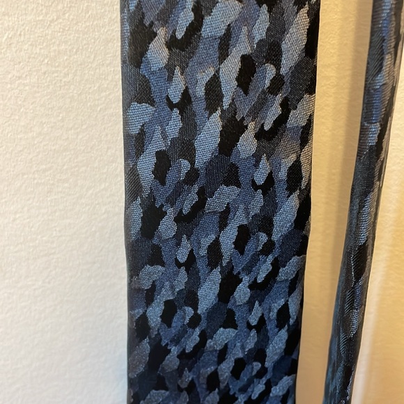 Lanvin silk tie. Camo pattern. - Picture 3 of 5